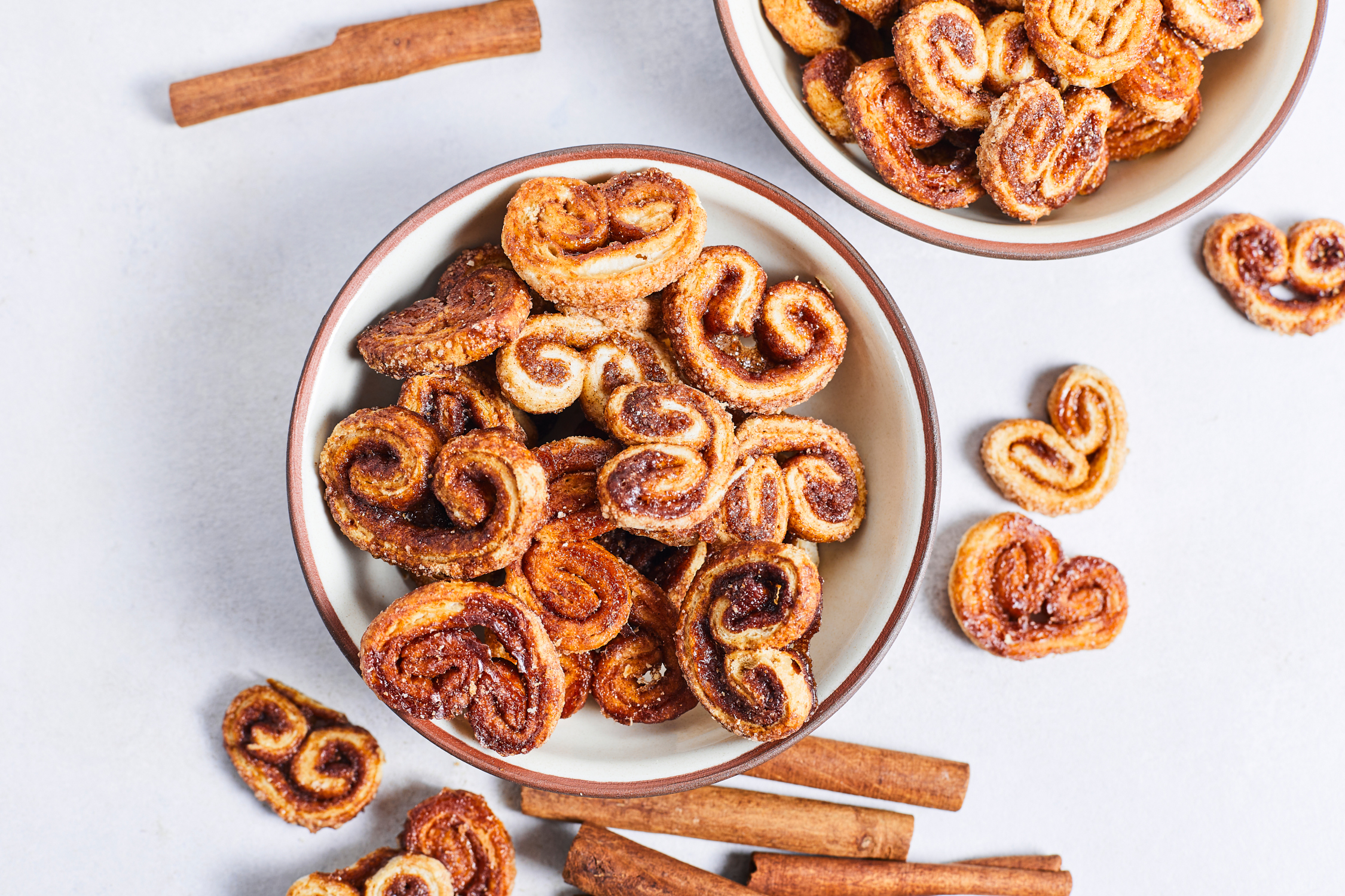 Puff pastry biscuits "Cinnamon Ears"
