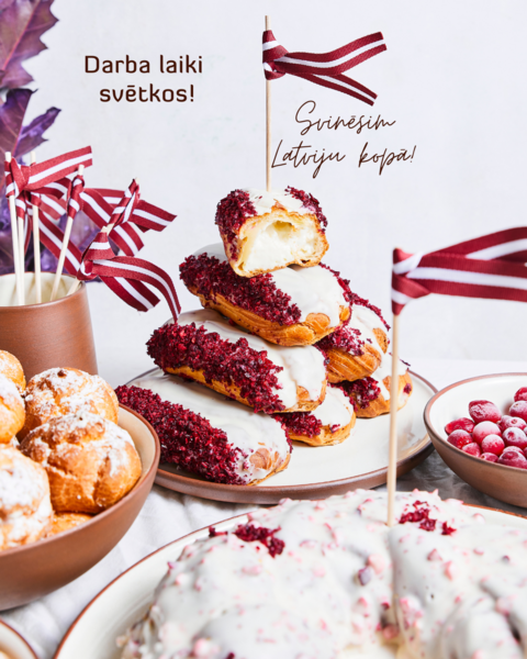 Svinēsim Latviju kopā! Darba laiki mūsu veikaliem svētkos!