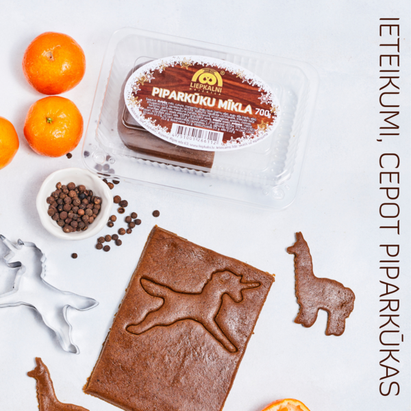 Padomiņi, kā izcept garšīgas piparkūkas.