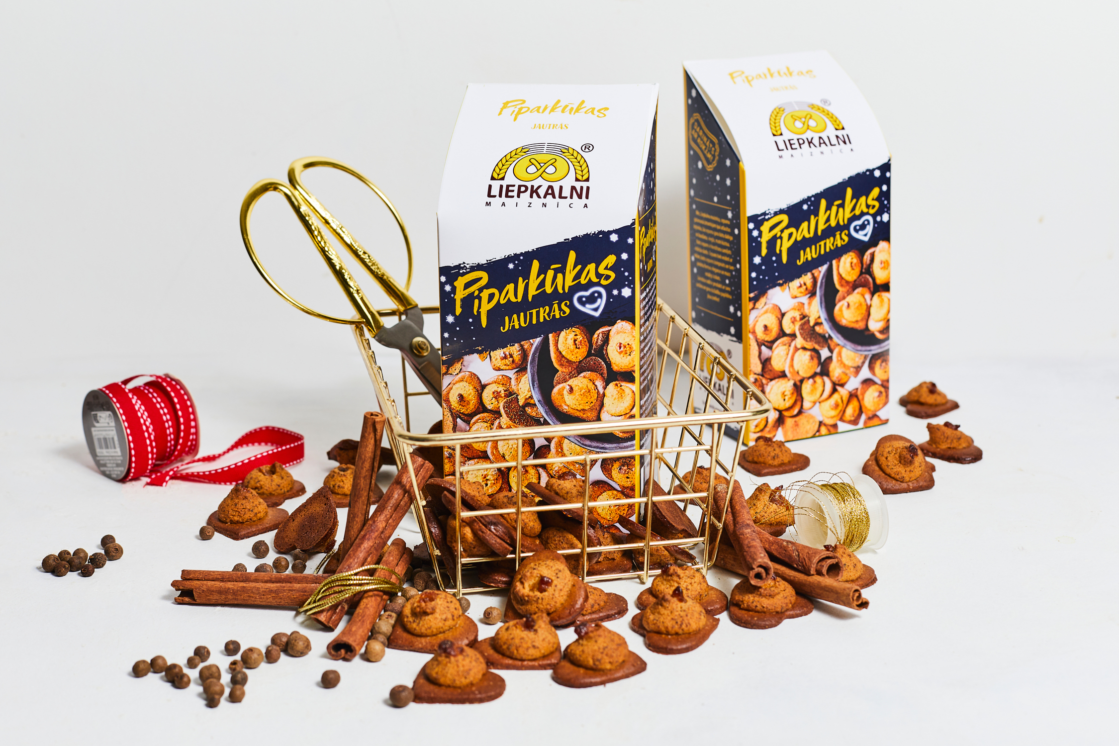 Jautrās piparkūkas kastītē