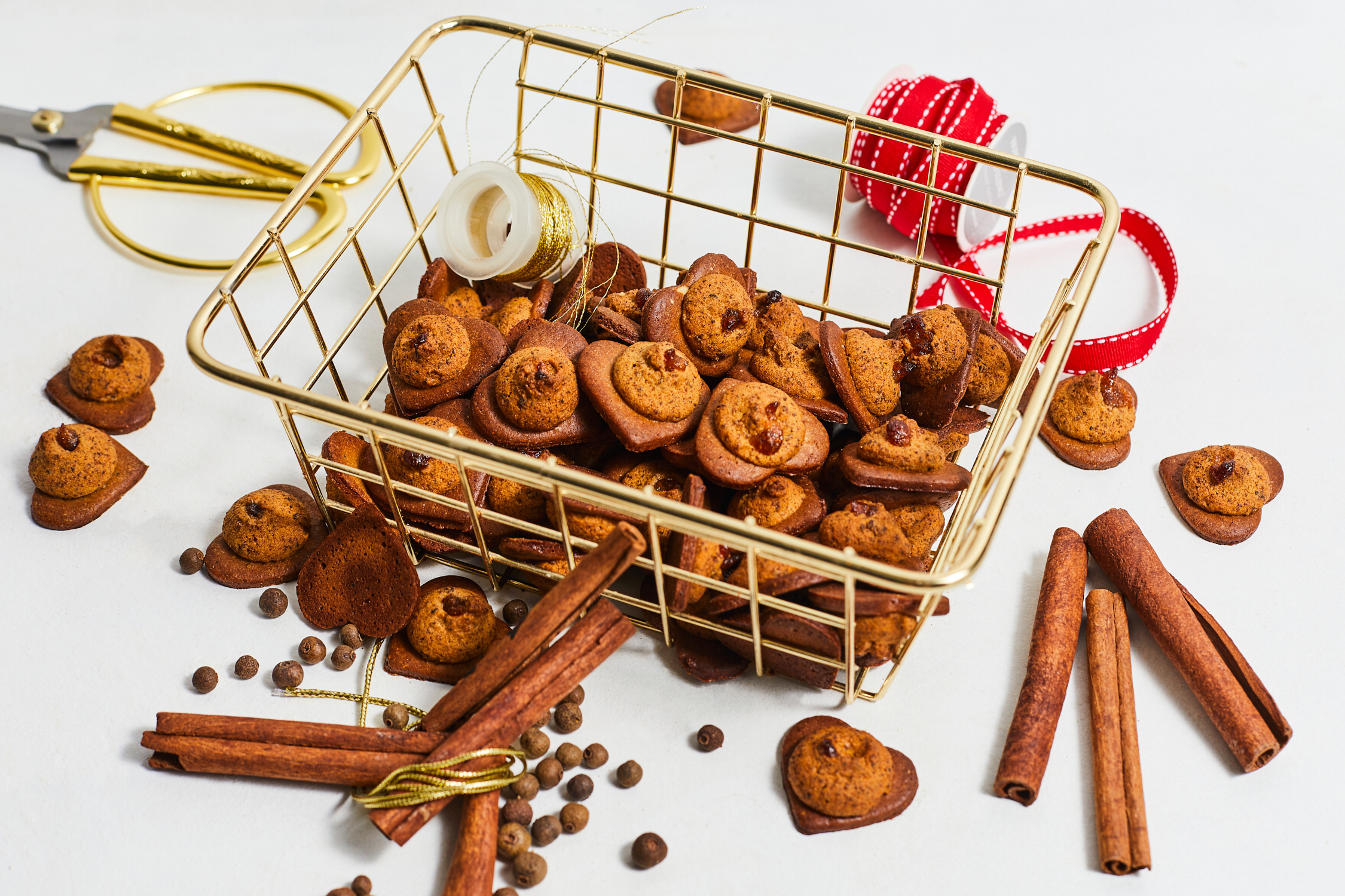 Jautrās piparkūkas kastītē