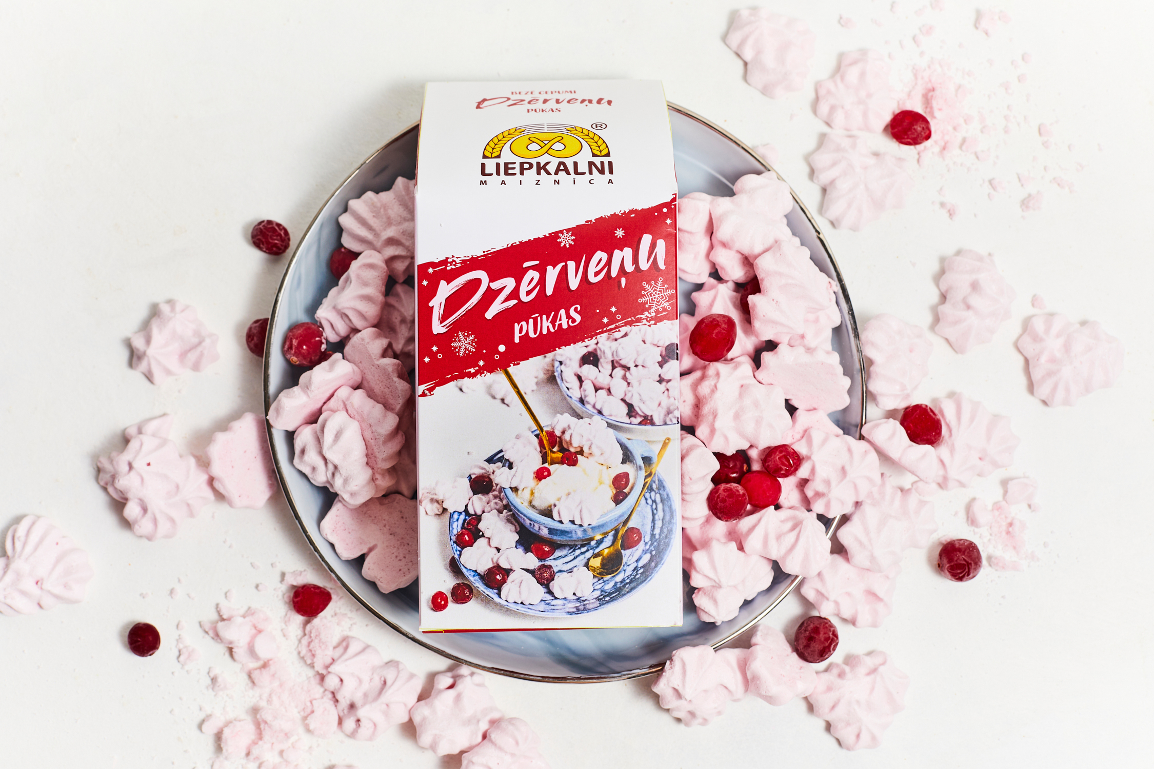 Bezē "Dzērveņu pūkas"