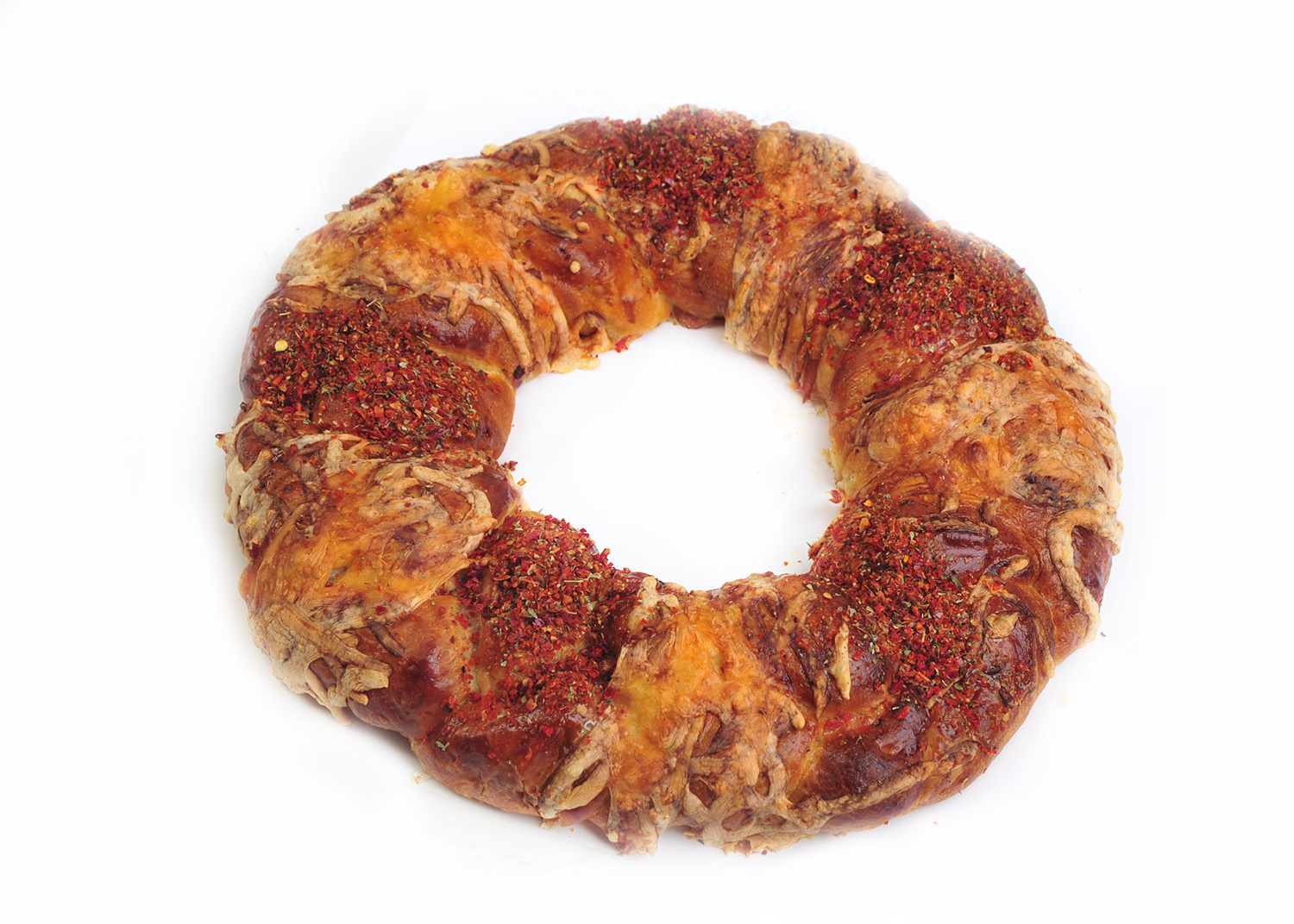 Pikantais kliņģeris ar vistas girosu