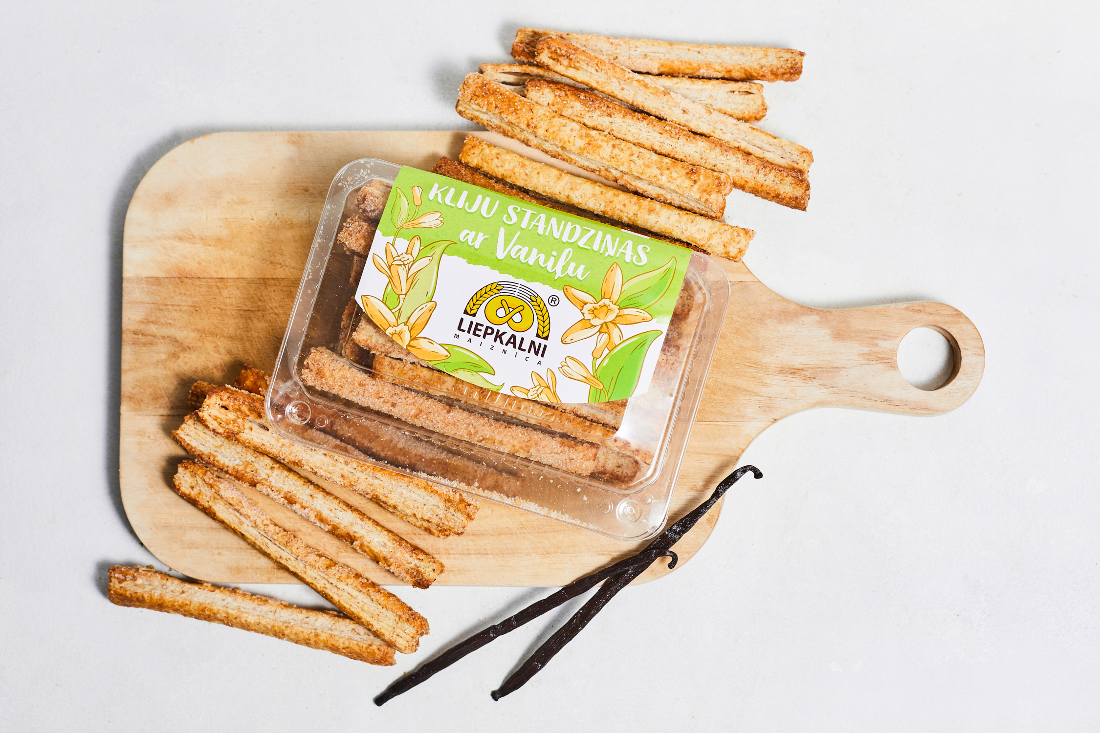 Kliju standziņas ar vaniļu