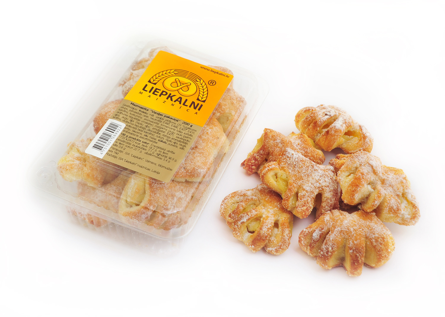 Сладкие булочки "Pakaviņš"