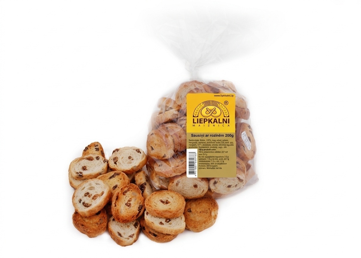 Сухари с изюмом