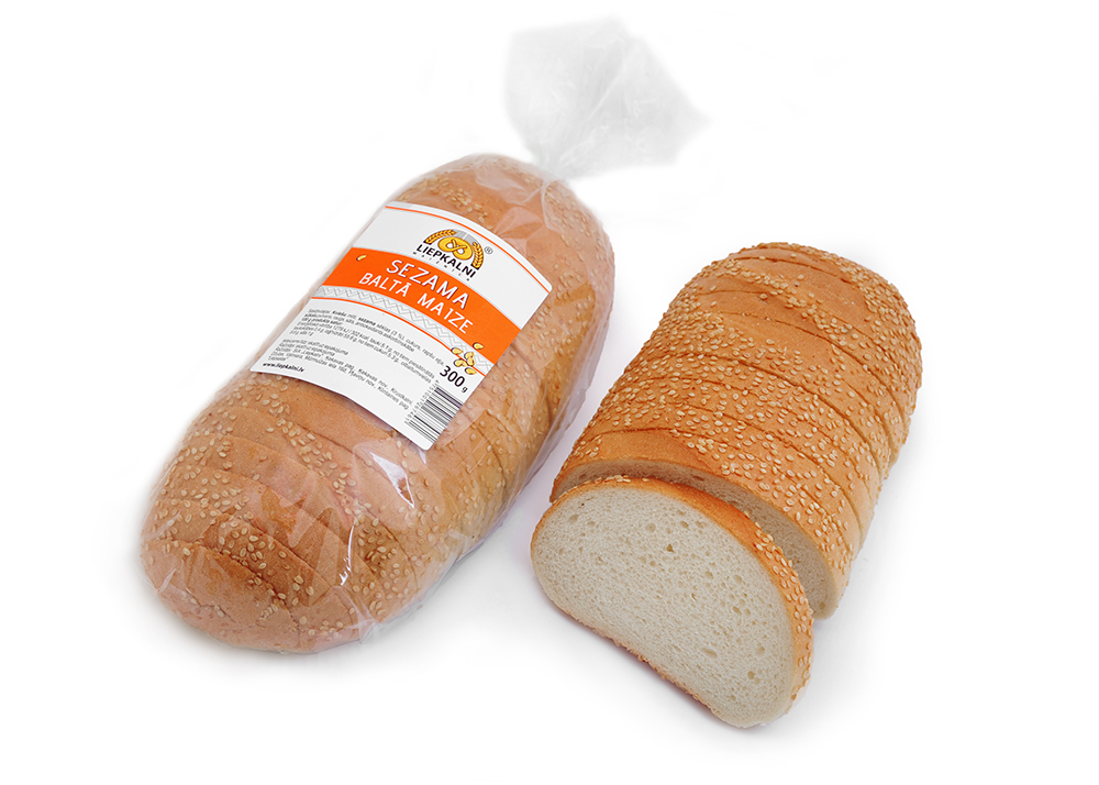 Белый хлеб сезамa