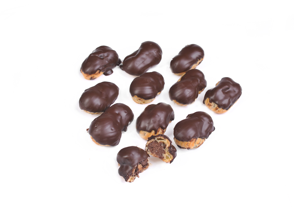Маленькие "Эклеры" с коричневым шоколадом