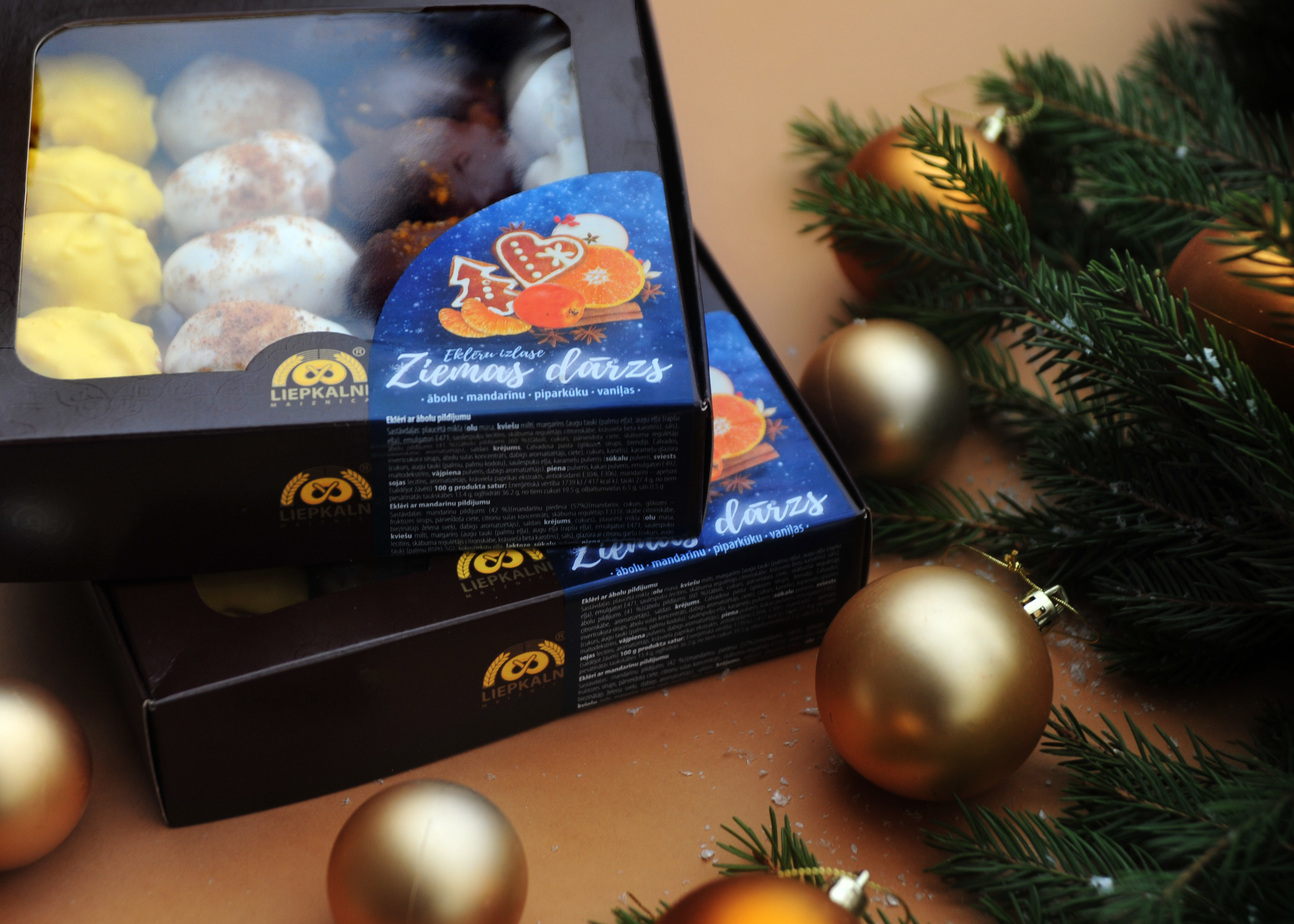 Eklēru izlase "Ziemas dārzs"